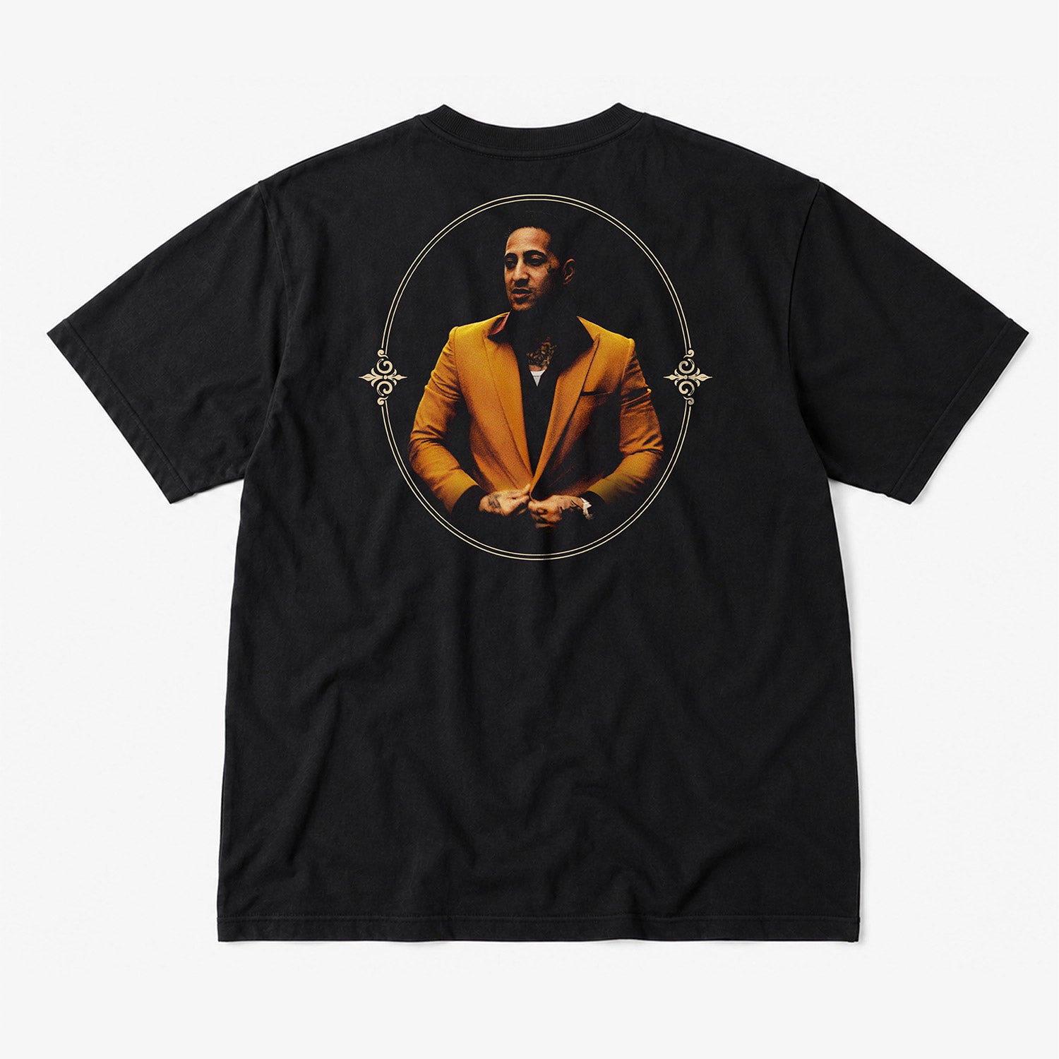 PLAYERA 'YO SOY' EL DISCO DE SALSA - NEGRO