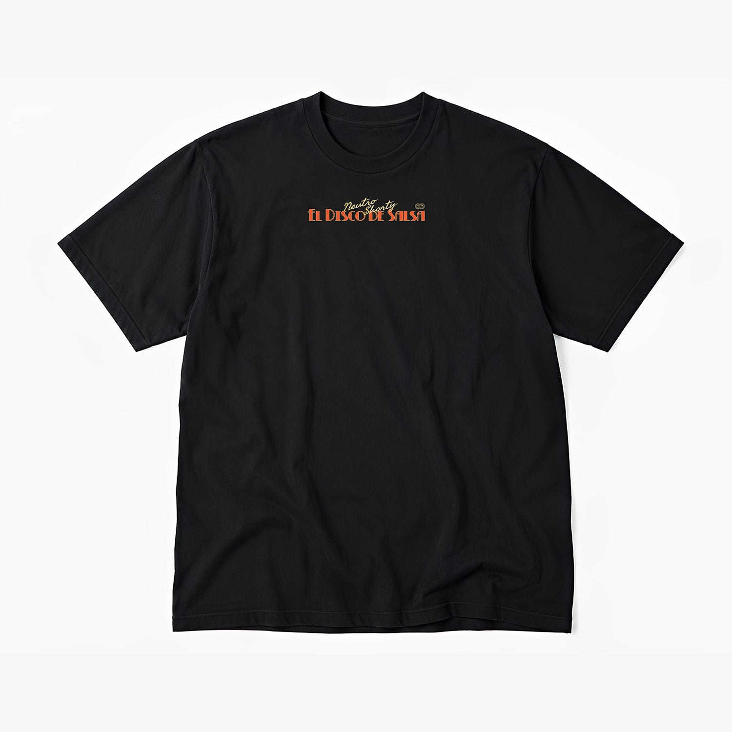PLAYERA 'YO SOY' EL DISCO DE SALSA - NEGRO